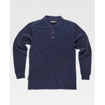 Arbeits-Poloshirt Workteam Langarm S6508