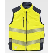 Arbeitsweste Wende-Design mit Hoher Sichtbarkeit Workteam C8250 2