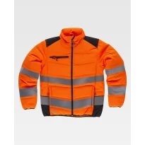 Arbeitsjacke Workteam Gepolstert Hohe Sichtbarkeit C2950
