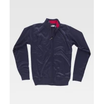 Workteam-Arbeitsshirt mit langem Reißverschluss S5603