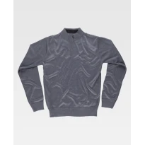 Workteam-Arbeitsshirt mit langem Reißverschluss S5603 2