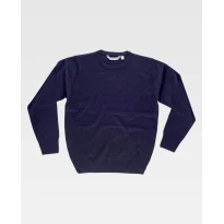 Workteam-Arbeits­pullover mit Rundhalsausschnitt S5503