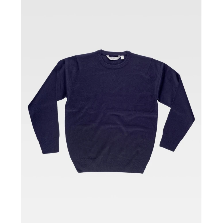 Workteam-Arbeits­pullover mit Rundhalsausschnitt S5503