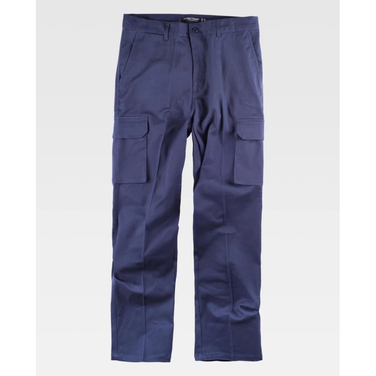 Pantaloni da Lavoro Retto Multitasche B1421 - Workteam