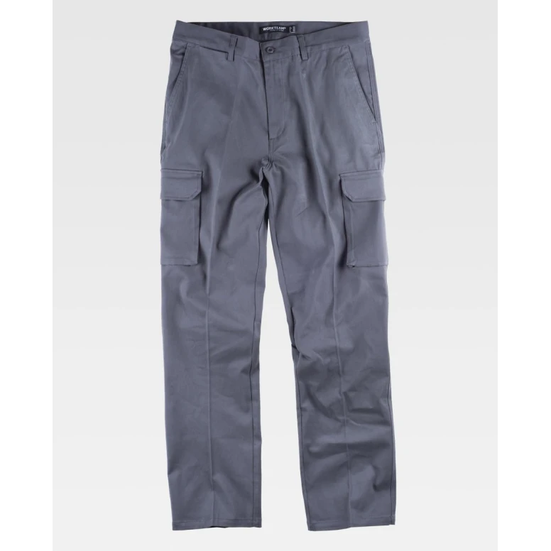 Pantaloni da Lavoro Retto Multitasche B1421 - Workteam