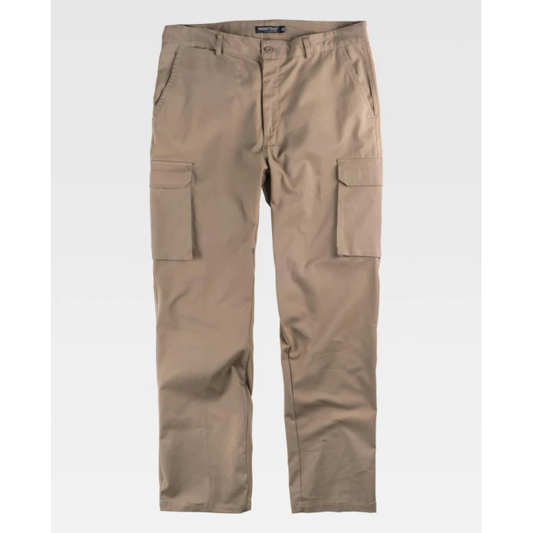 Pantaloni da Lavoro Retto Multitasche B1421 - Workteam