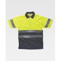 Arbeits-Poloshirt Workteam Kurzarm Hohe Sichtbarkeit C3860