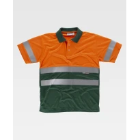 Arbeits-Poloshirt Workteam Kurzarm Hohe Sichtbarkeit C3860