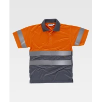 Arbeits-Poloshirt Workteam Kurzarm Hohe Sichtbarkeit C3860