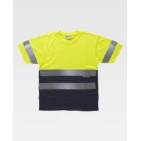 Arbeits-T-Shirt mit Hoher Sichtbarkeit Workteam C3941 2