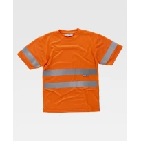 Kurzarm-Arbeits-T-Shirt mit Hoher Sichtbarkeit Workteam C3945 2