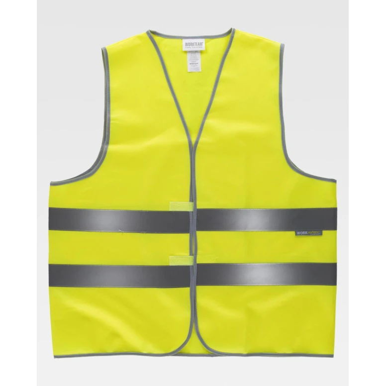 Warnschutz-Arbeitsweste Workteam HVTT01