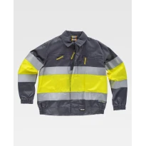 Arbeitsjacke Workteam Multitaschen Hohe Sichtbarkeit C4110