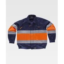 Arbeitsjacke Workteam Multitaschen Hohe Sichtbarkeit C4110
