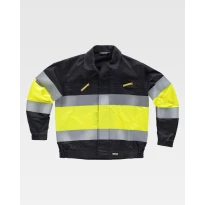 Arbeitsjacke Workteam Multitaschen Hohe Sichtbarkeit C4110
