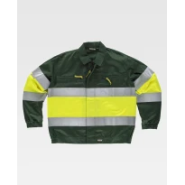 Arbeitsjacke Workteam Multitaschen Hohe Sichtbarkeit C4110
