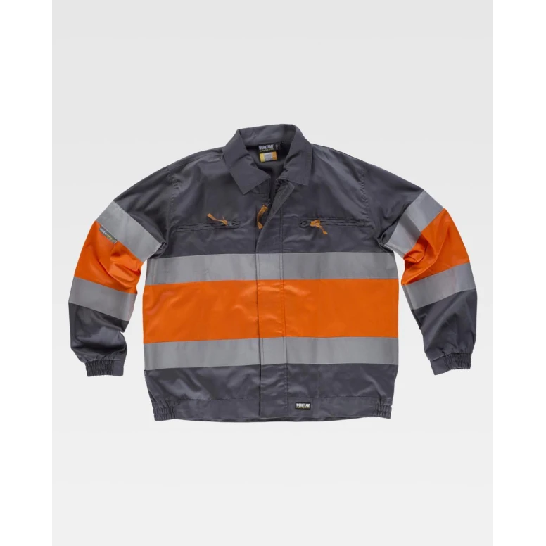 Arbeitsjacke Workteam Multitaschen Hohe Sichtbarkeit C4110