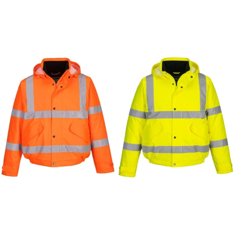 Arbeitsjacke Warnschutz Mehrtaschen Wasserdicht Stretch Portwest S463