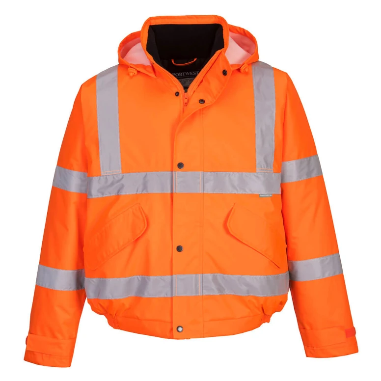 Arbeitsjacke Warnschutz Mehrtaschen Wasserdicht Stretch Portwest S463
