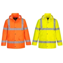 Arbeitsjacke Warnschutz Mehrtaschen Wasserdicht Traffic Portwest S460