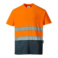 Arbeits-T-Shirt Hohe Sichtbarkeit S/S Cotton Comfort Portwest S173