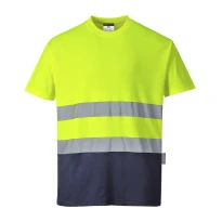 Arbeits-T-Shirt Hohe Sichtbarkeit S/S Cotton Comfort Portwest S173