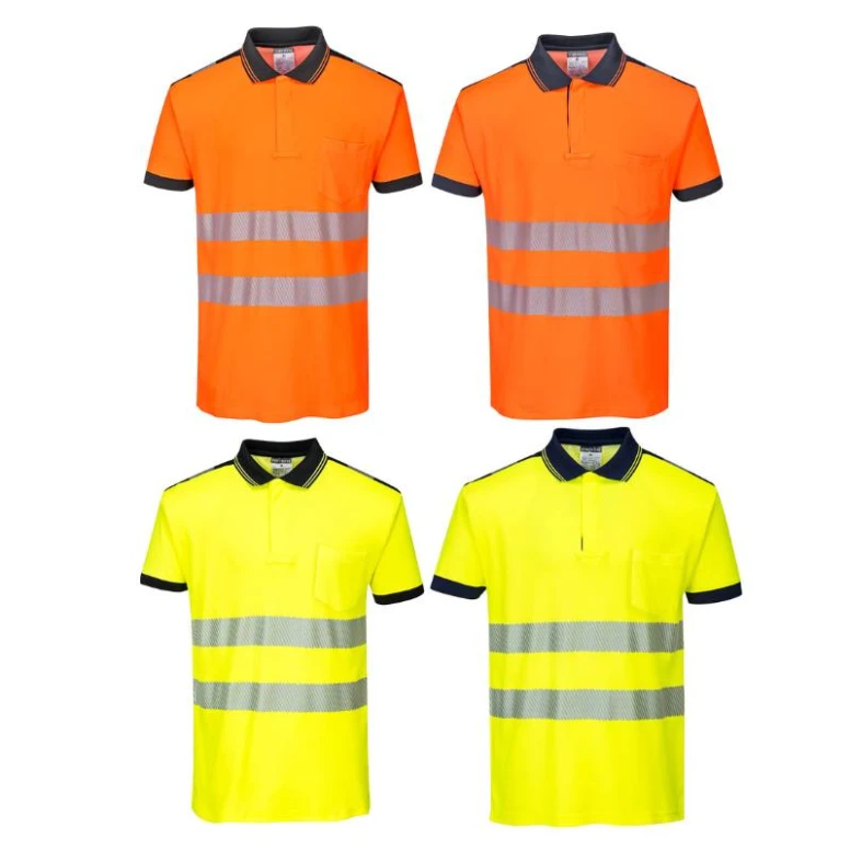Arbeits-Poloshirt Hohe Sichtbarkeit PW3 Portwest T180