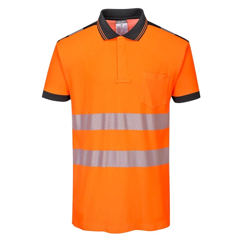 Arbeits-Poloshirt Hohe Sichtbarkeit PW3 Portwest T180