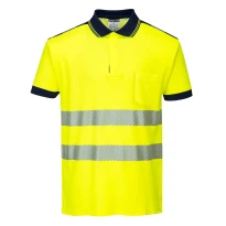 Arbeits-Poloshirt Hohe Sichtbarkeit PW3 Portwest T180