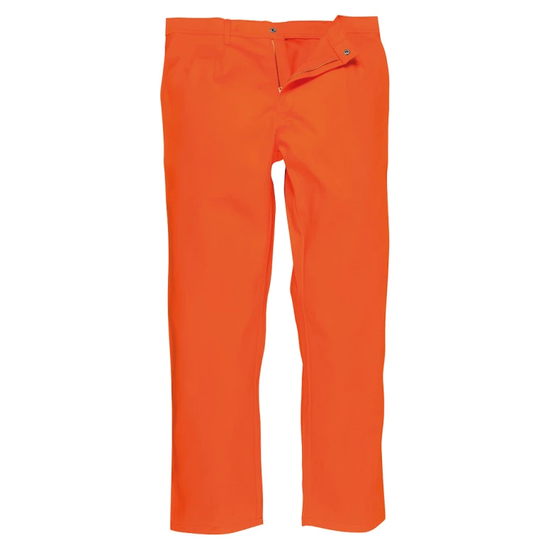 Arbeitshose Multitaschen Flammhemmend 100% Baumwolle Stretch Multinorm Bizweld Portwest BZ30