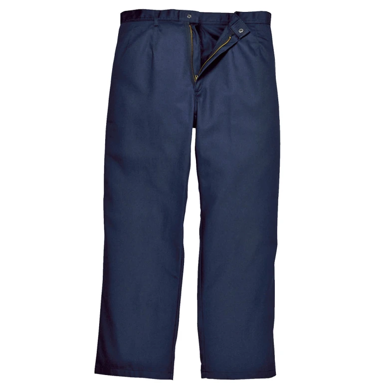Arbeitshose Multitaschen Flammhemmend 100% Baumwolle Stretch Multinorm Bizweld Portwest BZ30