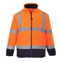 Arbeits-Fleecejacke Warnschutz Mehrtaschen Portwest F301 2