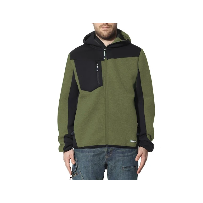 Multitaschen-Arbeitsjacke Stretch mit Kapuze Fynor im Karton Issa Line 04540B