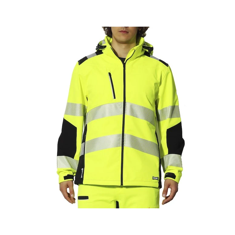 Arbeitsjacke Hochsichtbar Multitaschen Wasserdicht Flexia Issa Line 04595