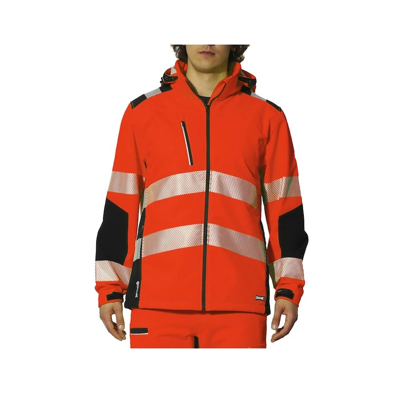 Arbeitsjacke Hochsichtbar Multitaschen Wasserdicht Flexia Issa Line 04595