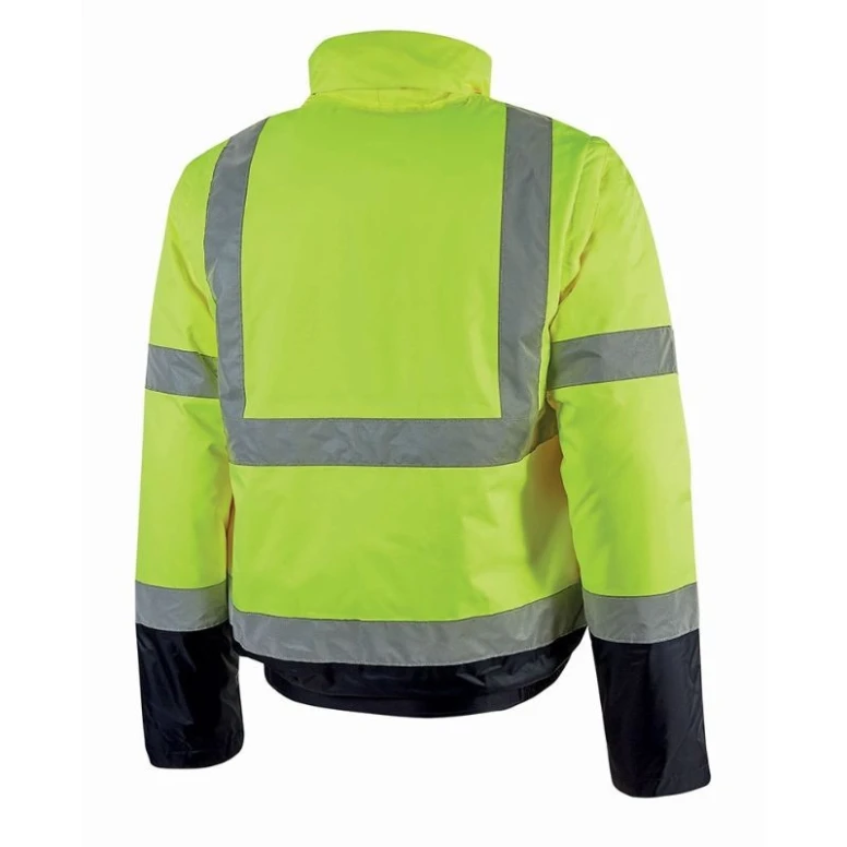Arbeitsjacke mit hoher Sichtbarkeit, Mehrfachtaschen U-Power Crafty HL158YF