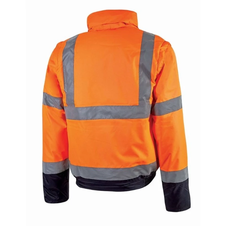 Arbeitsjacke mit hoher Sichtbarkeit, Mehrfachtaschen U-Power Crafty HL158YF