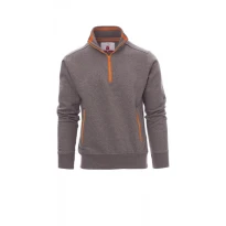 Arbeits-Sweatshirt mit halbem Reißverschluss und Metallzipper 2