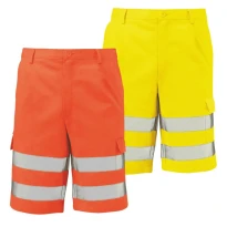 Arbeitsshorts mit Hoher Sichtbarkeit und Mehreren Taschen Siggi Step One AV 69SE0690/00-9016