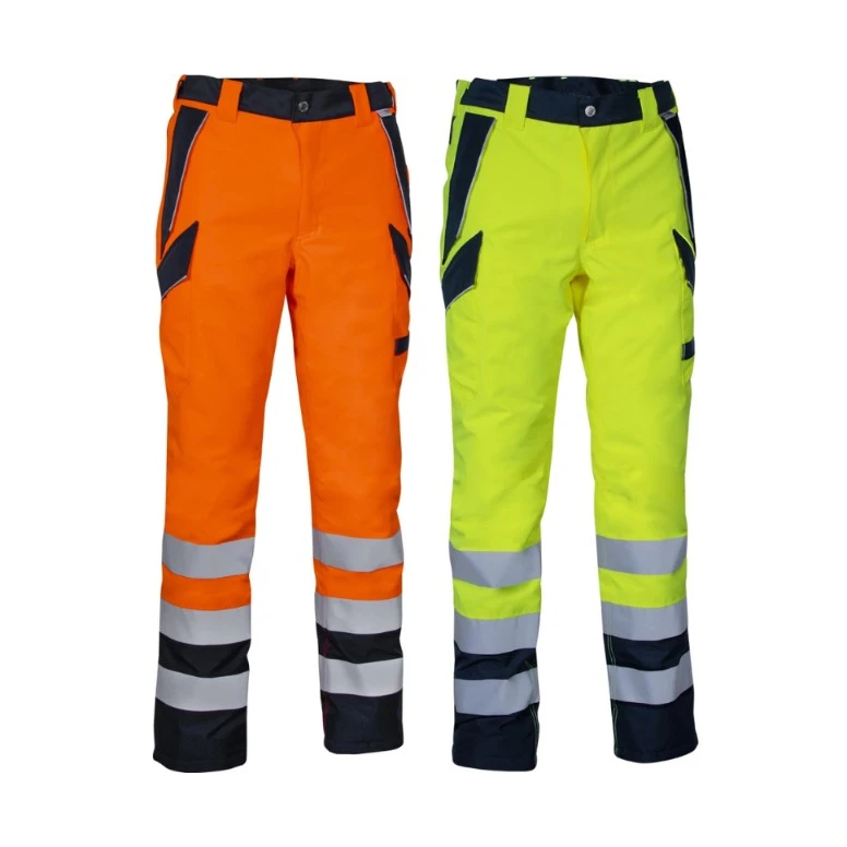 Arbeitshose Warnschutz Mehrtaschen Winter Wasserdicht Cofra Evanton V637-0