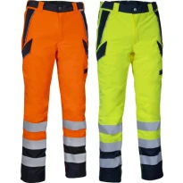 Arbeitshose Warnschutz Mehrtaschen Winter Wasserdicht Cofra Evanton V637-0