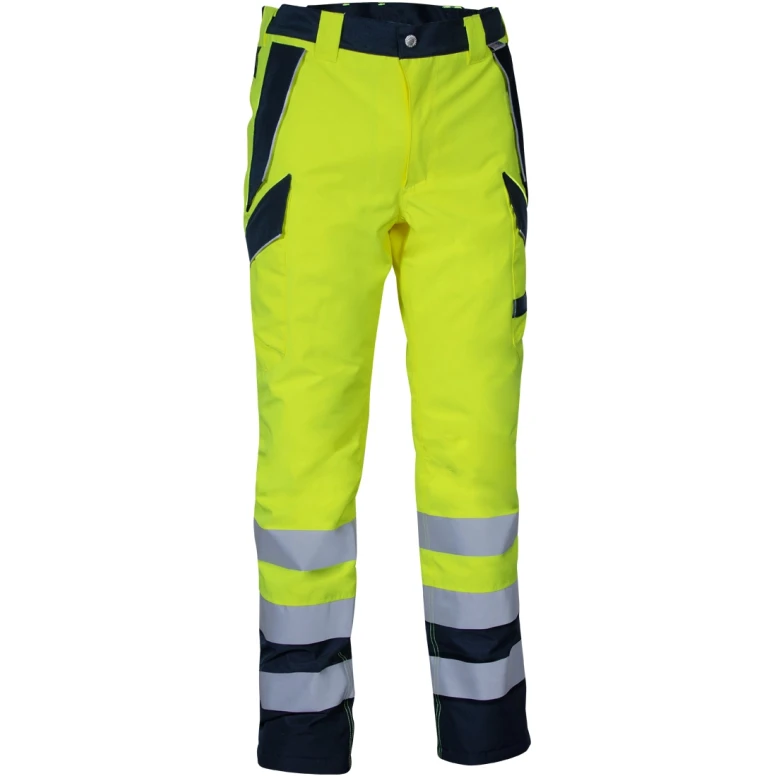 Arbeitshose Warnschutz Mehrtaschen Winter Wasserdicht Cofra Evanton V637-0