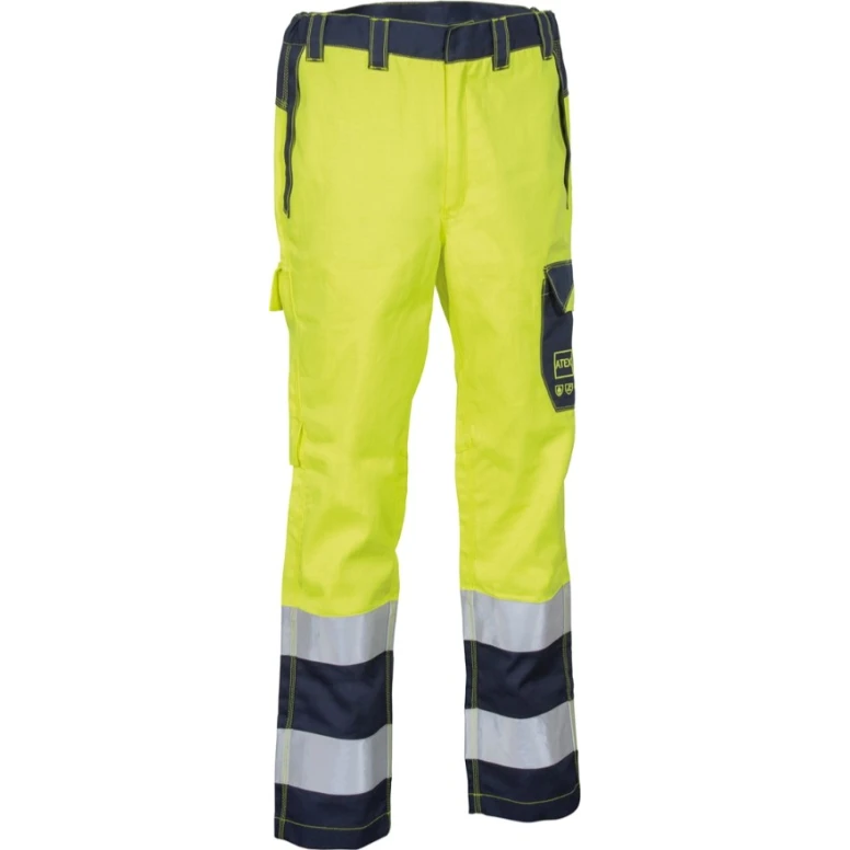 Arbeitshose Warnschutz Mehrtaschen Winter Cofra Charring V611-0-03