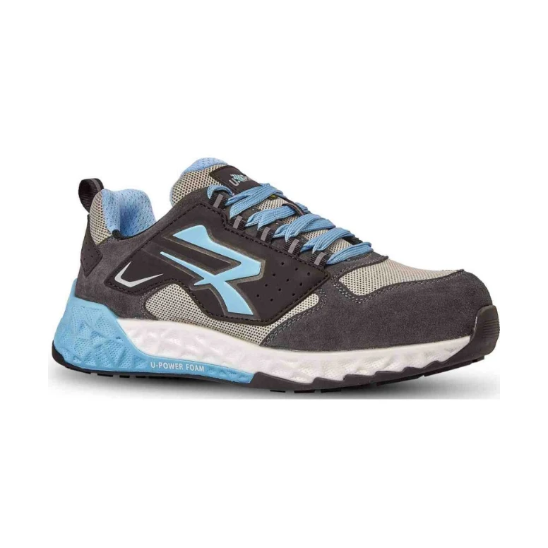 Niedrige Sicherheitsschuhe U-Power Red Stratos Arya S1PS HI HRO FO ESD SR RT20016 Metalfrei Bequem
