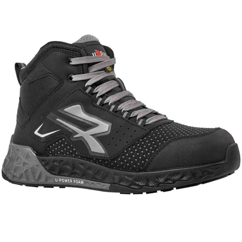 Hohe Sicherheitsschuhe U-Power Red Stratos Arryn S3S HI HRO FO ESD SR RT10124 Metalfree Bequem