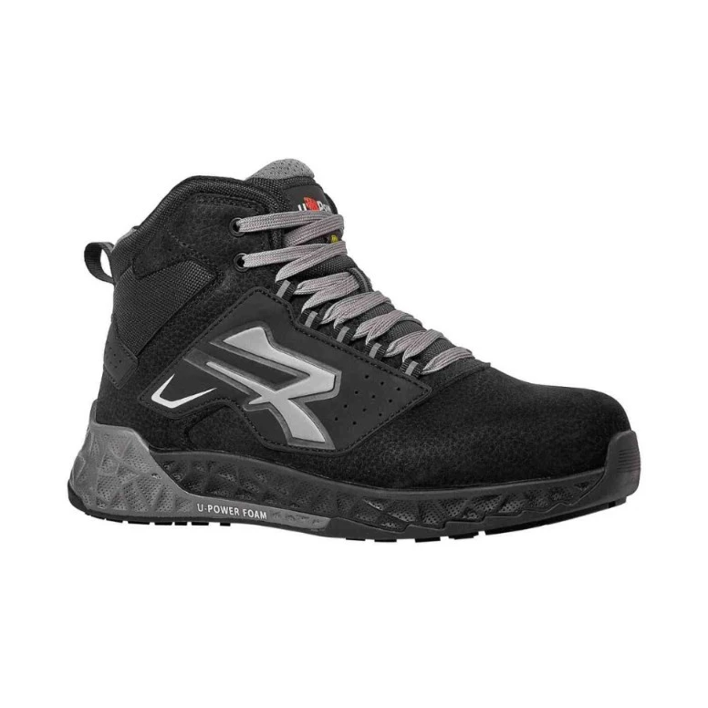 Hohe Sicherheitsschuhe U-Power Red Stratos Tyron S3S HI HRO FO ESD SR RT10154 Metalfree Bequem