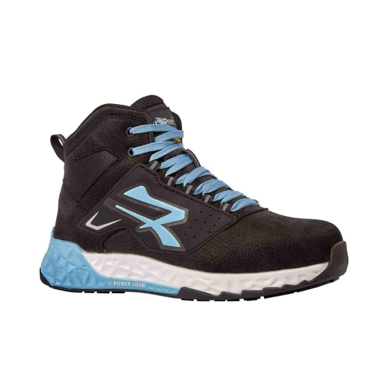 Hohe Sicherheitsschuhe U-Power Red Stratos Nymeria S3S HI HRO FO ESD SR RT10174 Metalfrei Bequem