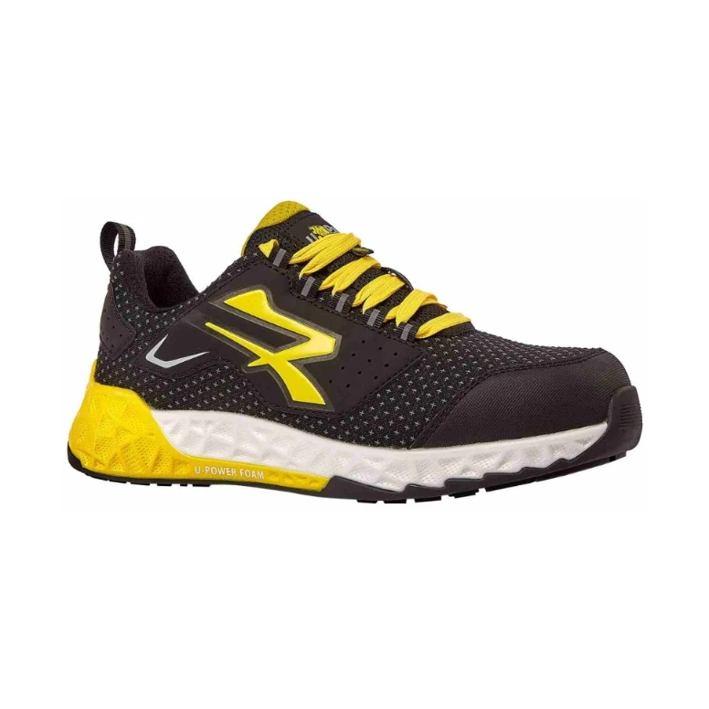 Niedrige Sicherheitsschuhe U-Power Red Stratos Oberyn S3S CI HI HRO FO ESD SR RT20114 Metalfrei Bequem