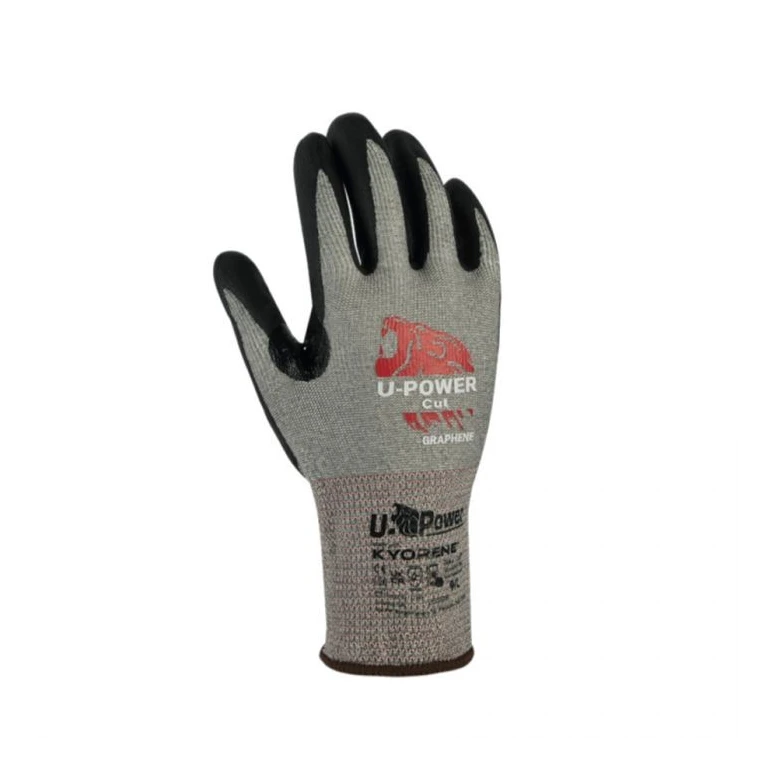 12 Paar – Schnittschutzhandschuhe mit Nitrilbeschichtung U-Power High UG00004
