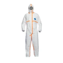 25 Stück - Einweg-Arbeitsoverall Coverguard Tyvek 800 J Xpert mit Kapuze, Mehrfachschutz MO40585